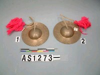 藏品(緬甸銅鈸)的圖片